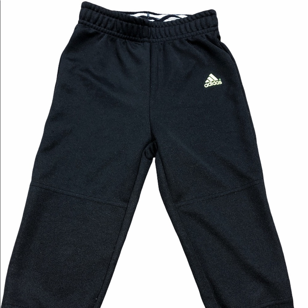 Adidas size xsmall kids black joggers pants